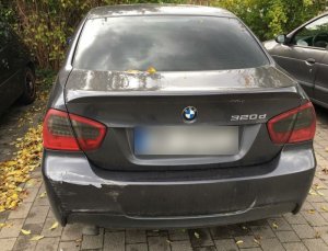 Uszkodzone BMW