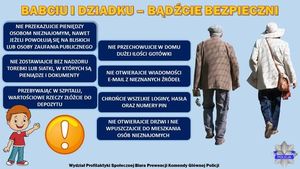 Dzień Babci i Dzień Dziadka – wspólnie zadbajmy o ich bezpieczeństwo!