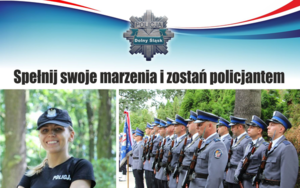 Jesteś tegorocznym absolwentem szkoły średniej i nie wiesz jaki zawód wybrać? Zastanawiasz się nad zmianą pracy? Wstąp w szeregi Policji