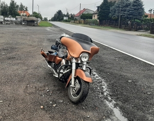 W strugach deszczu kierował Harleyem będąc w stanie nietrzeźwości