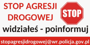 „Stop agresji na drodze” – widzisz to reaguj!