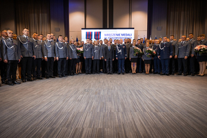 Uroczystość wręczenia medali im. podkomisarza Policji Andrzeja Struja z udziałem ministra Mariusza Kamińskiego