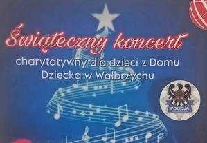 Zaproszenie na świąteczny koncert Orkiestry Komendy Wojewódzkiej Policji we Wrocławiu