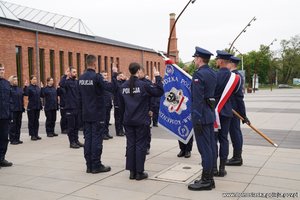 Ślubowanie nowych policjantów