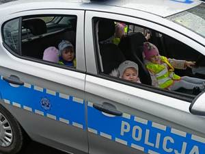 Policjantka spotkała się z dziećmi z Przedszkola Samorządowego w Miliczu