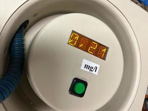 Wynik badania stanu trzeźwości jednego z kierowców