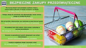 Ikonografika tematyczna dotycząca bezpiecznych zakupów świątecznych