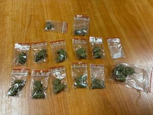 Narkotyki zabezpieczone przez policjantów