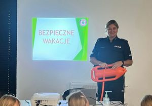 Bezpieczne wakacje z milicką policją – profilaktyka w trosce o najmłodszych