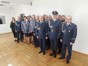 Awanse w stopniach milickich policjantów