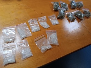 Narkotyki zabezpieczone przez policjantów