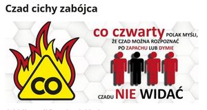Czad - "Cichy zabójca" Bądź rozważny w sezonie grzewczym instalując w domu czujnik czadu!
