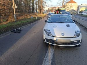 wypadek Milicz ul. Zamkowa