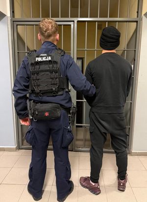 zatrzymany mężczyzna