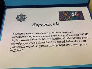 Miliccy policjanci z sercem dla WOŚP – bezpieczeństwo i wsparcie dla kwestujących
