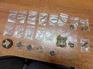 Narkotyki zabezpieczone przez policjantów