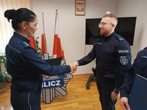 Uroczystość wręczenia aktów mianowania na wyższe stopnie policyjne