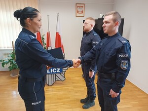 Uroczystość wręczenia aktów mianowania na wyższe stopnie policyjne
