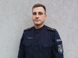 Poznaj swojego dzielnicowego - dziś młodszy aspirant Bartosz Dolny