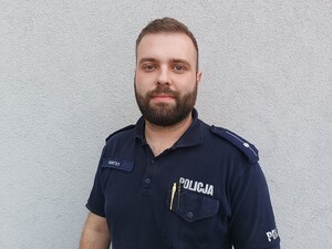 Poznaj swojego dzielnicowego – dziś młodszy aspirant Kacper Achtel