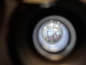 Przedszkolaki w trakcie wizyty w Komendzie Powiatowej Policji w Miliczu