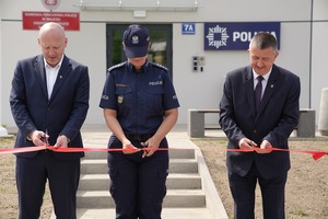 Uroczyste otwarcie Posterunku Policji w Krośnicach
