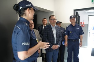 Uroczyste otwarcie Posterunku Policji w Krośnicach