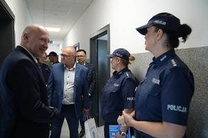Uroczyste otwarcie Posterunku Policji w Krośnicach