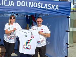 Miliccy policjanci wolontariuszami w trakcie międzynarodowych zawodów sportowych IPA GAMES 2026
