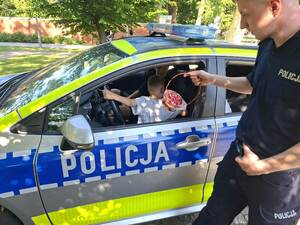 Dzień Dziecka z udziałem milickich policjantów