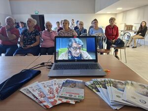 Spotkanie profilaktyczne z seniorami w Cieszkowie