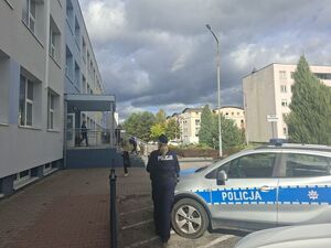 policjantka pod szkoła w Miliczu