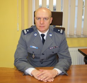 Podinspektor Marek Sroczyński pełniącym obowiązki Komendanta Powiatowego Policji w Miliczu